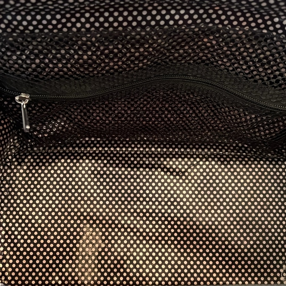 CABOODLES Polka Dot Black and White Make Up Bag - Picture 14 of 14